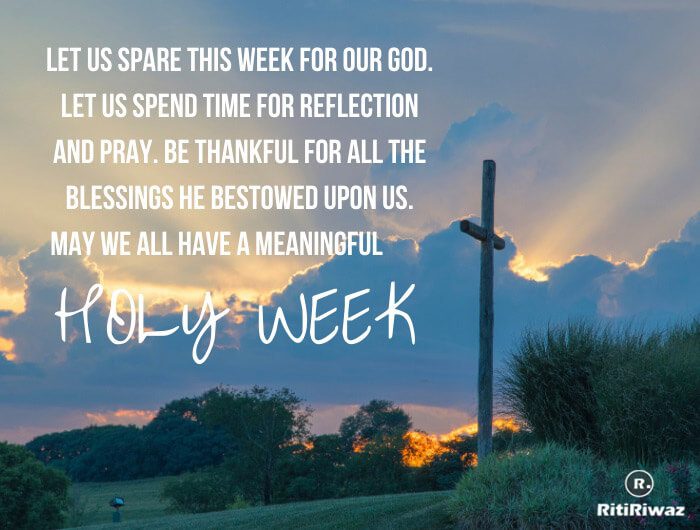 Holy Week Wishes Images