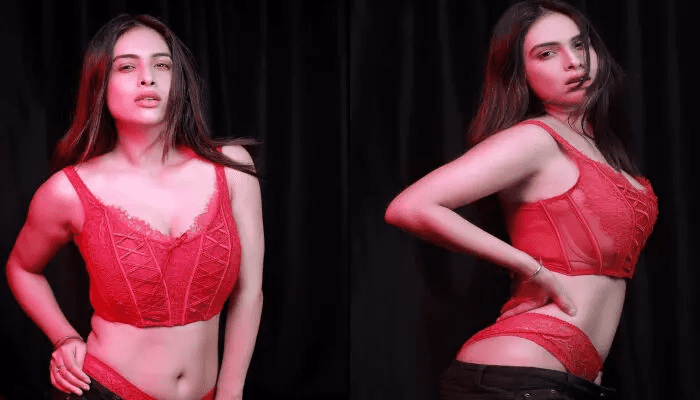 neha-malik-opened-the-buttons-of-shorts-in-front-of-the-camera-broke-all-limits-of-boldness