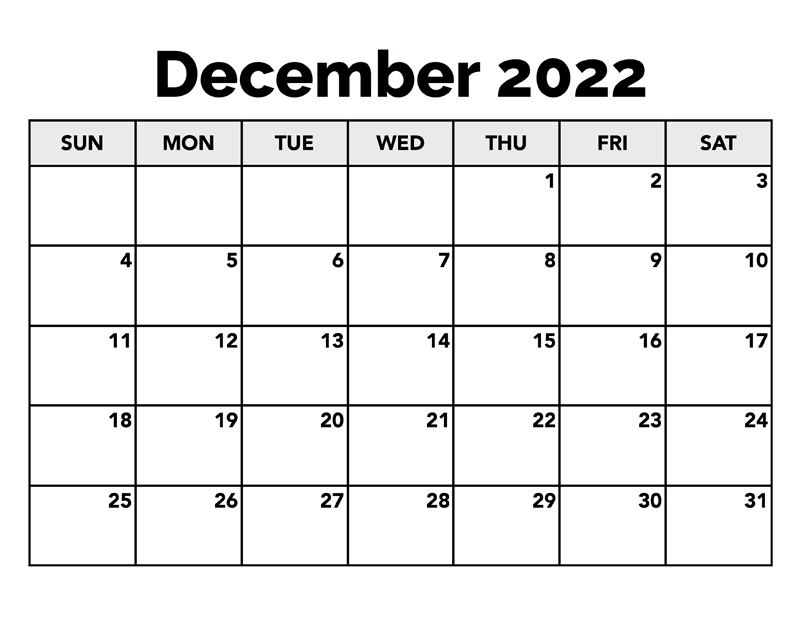 december 2022 calendar pdf