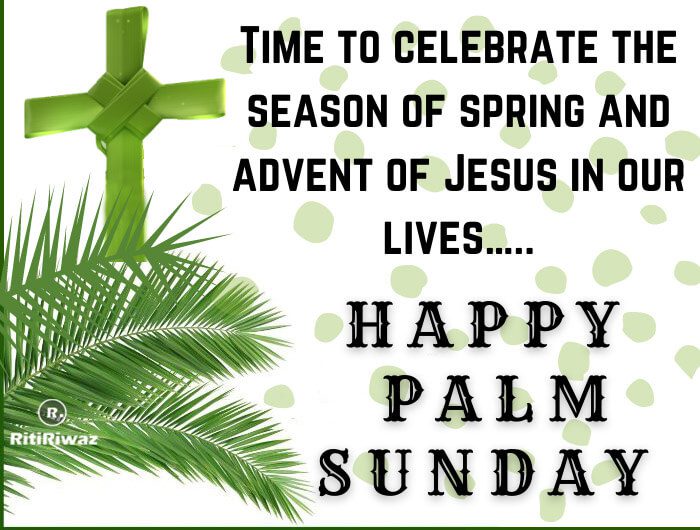 Happy Palm Sunday wishes Quotes