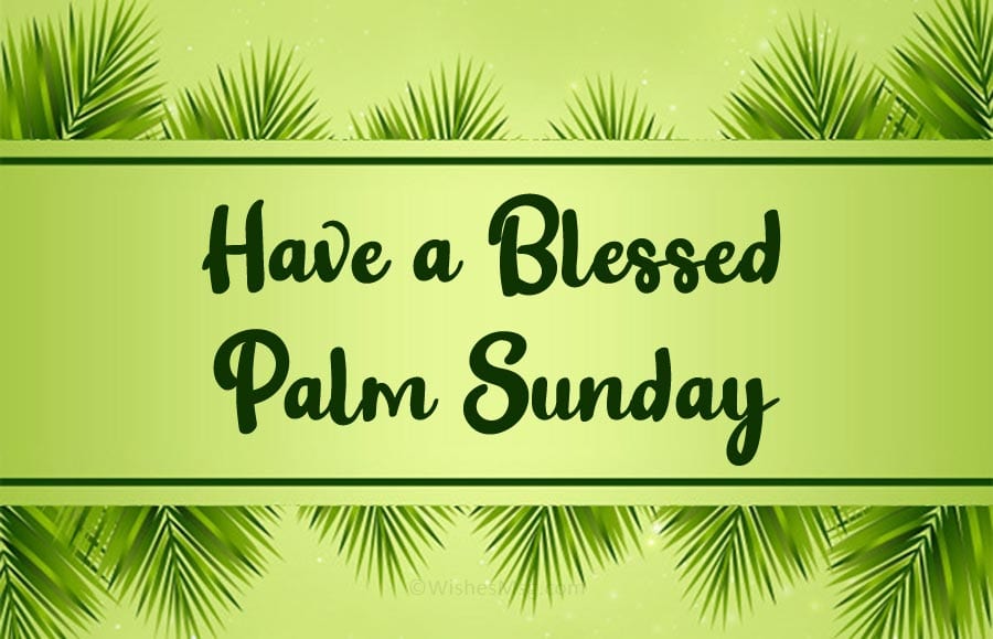 Palm Sunday Messages