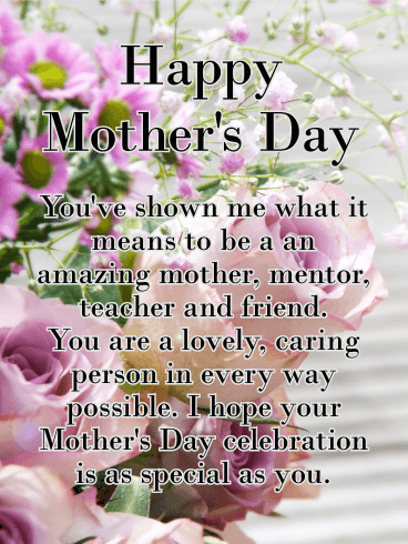Happy Mother's Day Messages to Friends