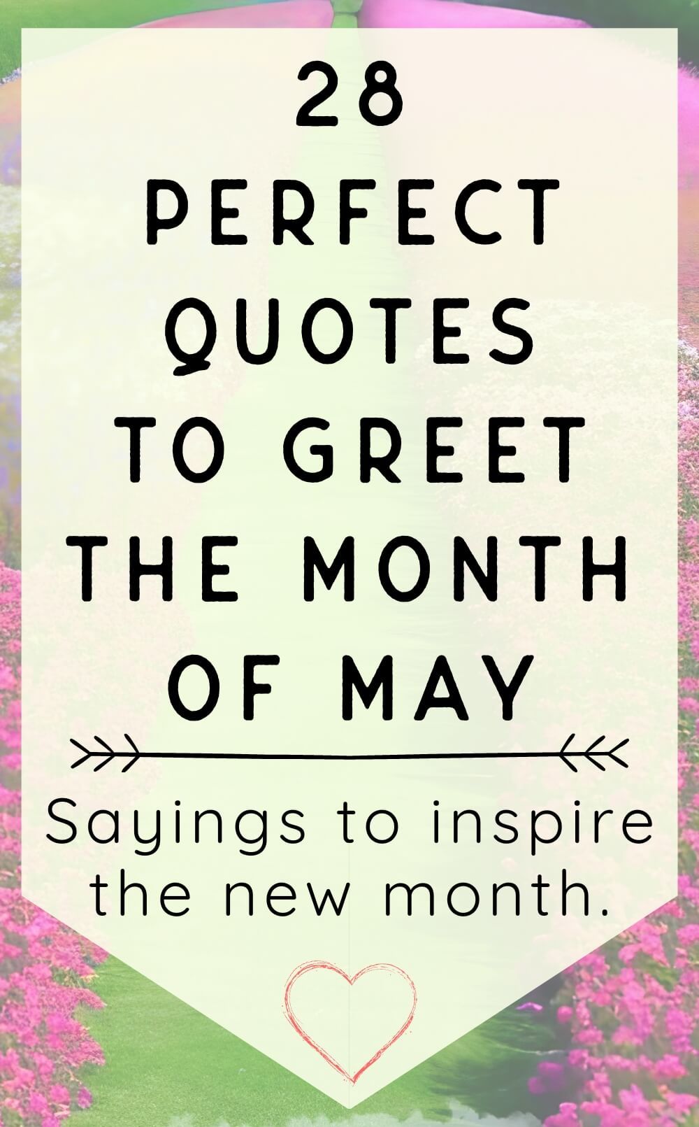 hello month of may quotes