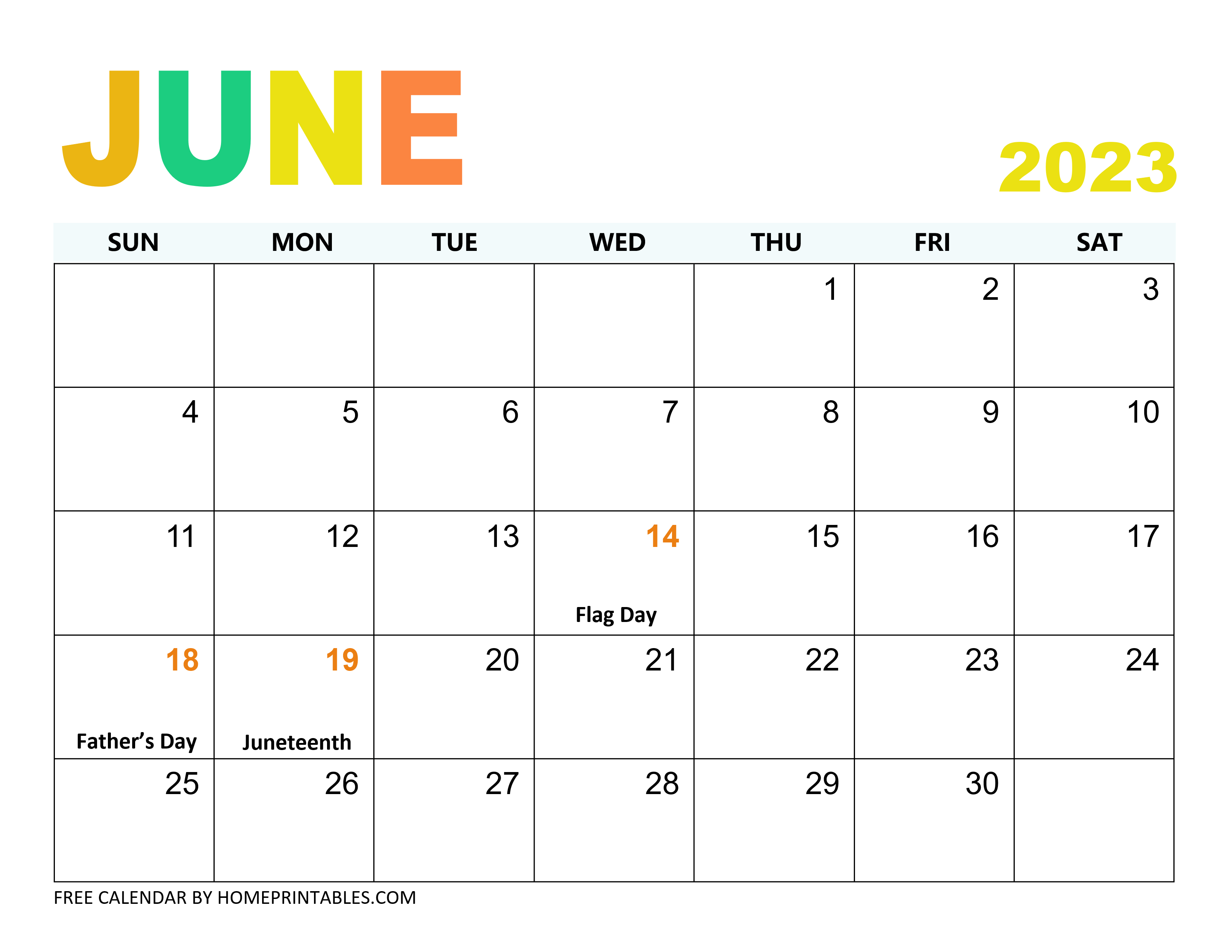 Editable July Calendar 2023 pDF
